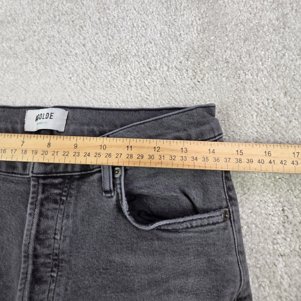 AGOLDE Nico High Rise Jeans Women's 28 Gray Straight Leg Button Fly - Picture 7 of 10